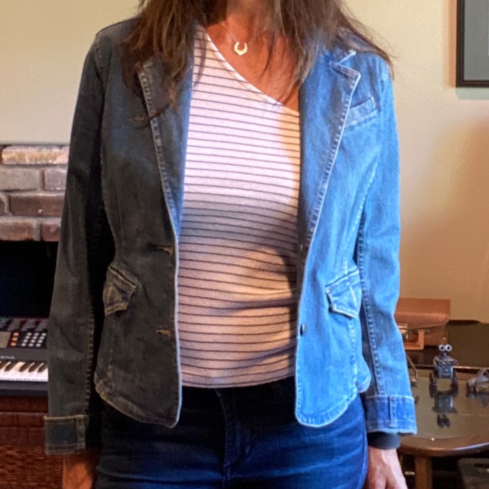 JEAN JACKET BY SONOMA LIFESTYLES WMNS SZ MEDIUM